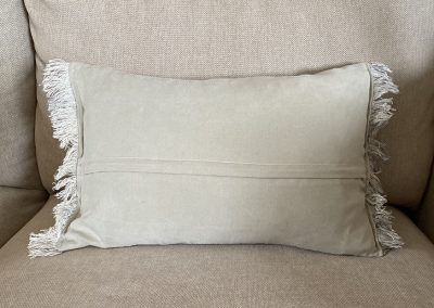 Eco print pillow in linen & viscose nr79, 50€
